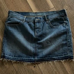 Old Navy denim skirt
